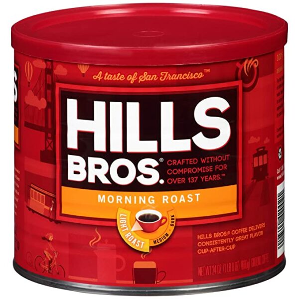 Morning Roast Ground Coffee From  Hills Bros On Cafendo