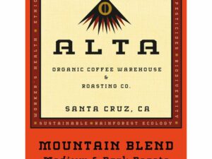 MOUNTAIN BLEND Coffee From  Alta Organic Coffee On Cafendo