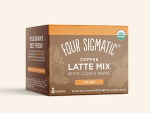 Mushroom Coffee Latte With Lion's Mane Four Sigmatic On Cafendo