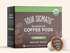 Mushroom Coffee Pods with Probiotics On Cafendo