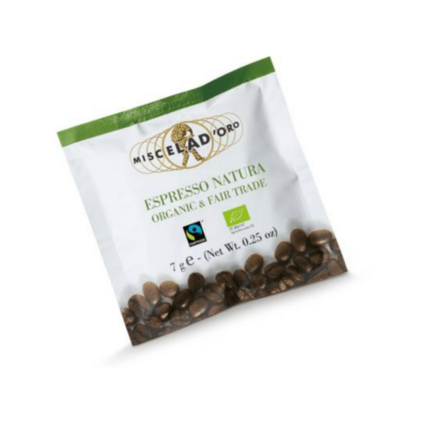Natura Organic ESE Espresso Pods Coffee On Cafendo