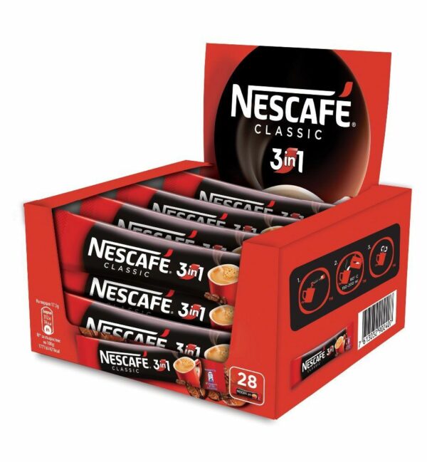 Nescafe 3in1 Classic 28x18g Box European Import! Coffee From  NESCAFE On Cafendo