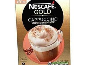 Nescafe Instant Cappuccino (Unsweetened) in Individual Pockets 3 Packs Coffee From  NESCAFE On Cafendo