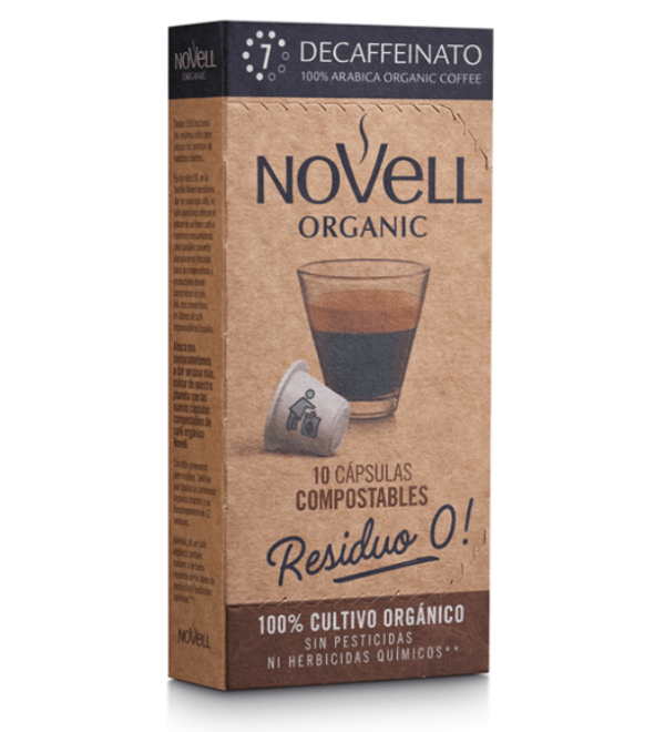 Novell Capsules Nespresso Zero Waste Decaffeinato Coffee From Cafés Novell On Cafendo