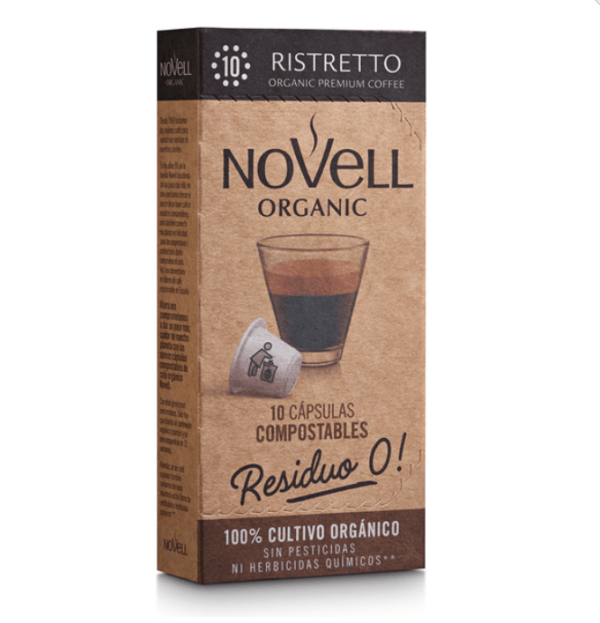 Novell Capsules Nespresso Zero Waste Ristretto Coffee From Cafés Novell On Cafendo