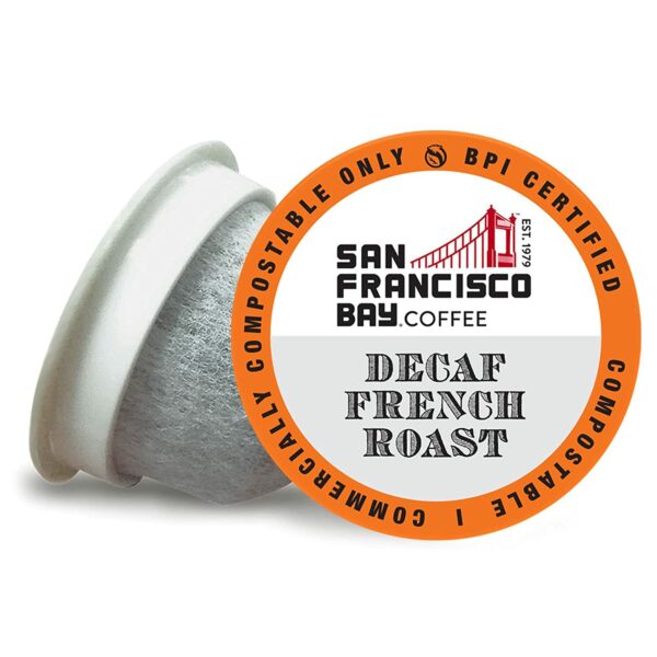 OneCUP DECAF French Roast Coffee From  San Francisco Bay Coffee On Cafendo