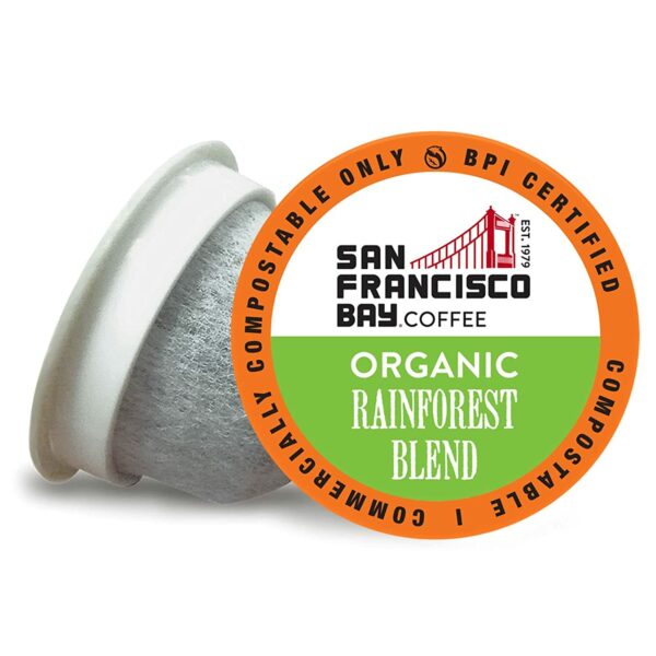 OneCUP Organic Rainforest Blend Coffee From  San Francisco Bay Coffee On Cafendo