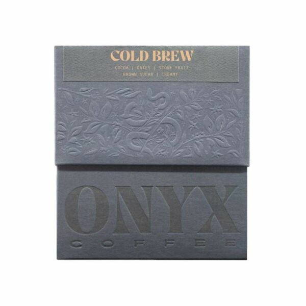 Onyx Coffee Lab "Onyx Cold Brew" Medium Roasted Whole Bean Coffee - 10 Ounce Bag Coffee From  Onyx Coffee Lab On Cafendo