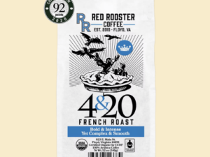 Organic 4&20 French Roast Coffee From  Red Rooster On Cafendo