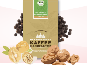 Organic Arabica (decaffeinated) Coffee From  Hannoversche Kaffeemanufaktur On Cafendo