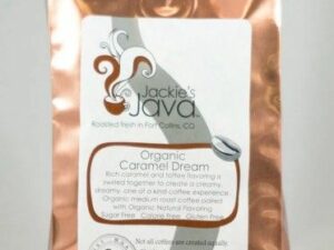 ORGANIC CARAMEL DREAM Coffee From  Jackie's Java On Cafendo