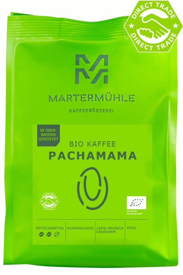 ORGANIC coffee PachaMama Coffee From  Martermühle On Cafendo