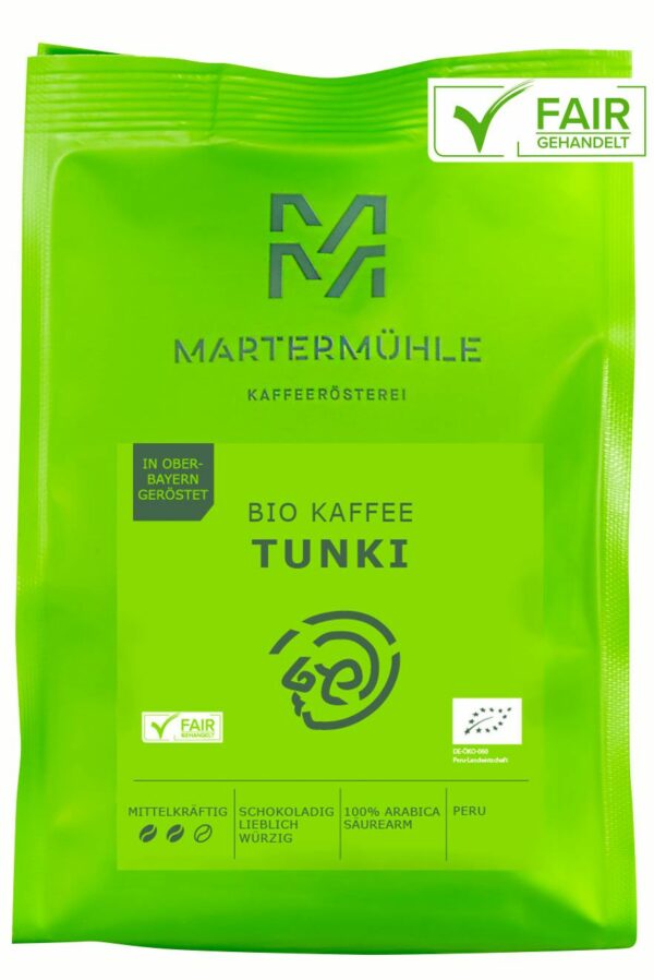 ORGANIC Coffee Tunki Coffee From  Martermühle On Cafendo
