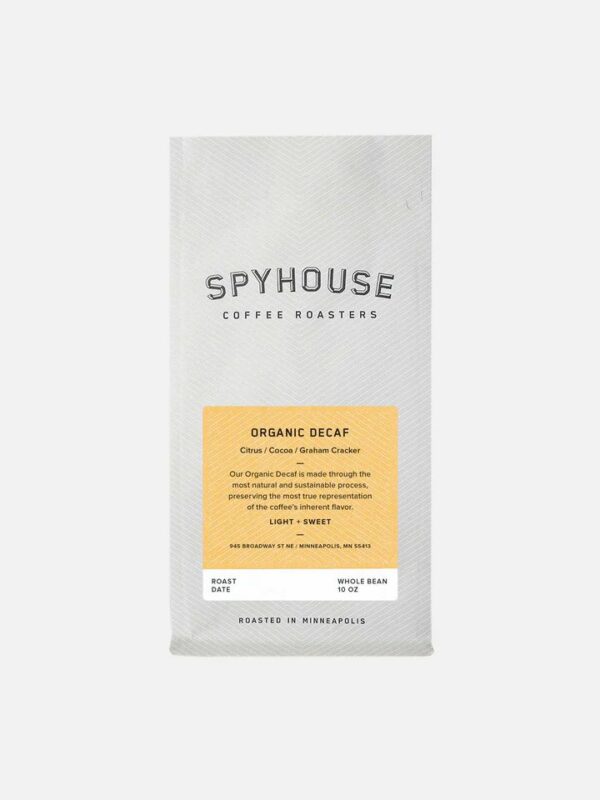 ORGANIC DECAF COFFEE Coffee From  Spyhouse Coffee On Cafendo
