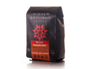 ORGANIC DECAF DARK Coffee From  Higher Grounds On Cafendo