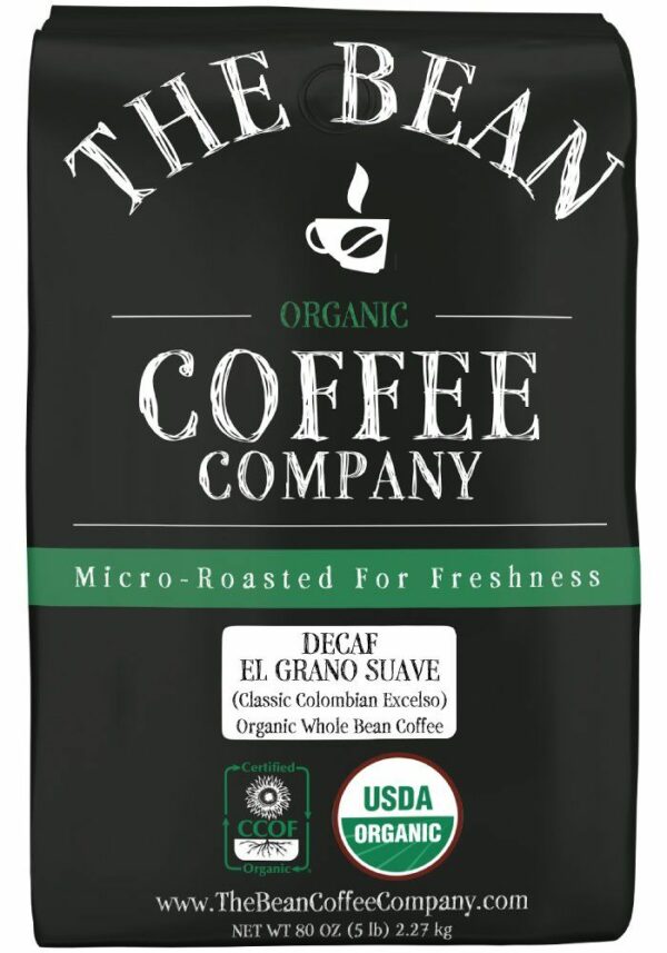 Organic Decaf El Grano Suave Coffee From  The Bean Coffee Company On Cafendo