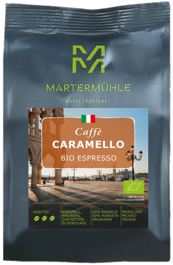 Organic espresso caramello Coffee From  Martermühle On Cafendo