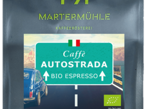 Organic espresso coffee Autostrada Coffee From  Martermühle On Cafendo