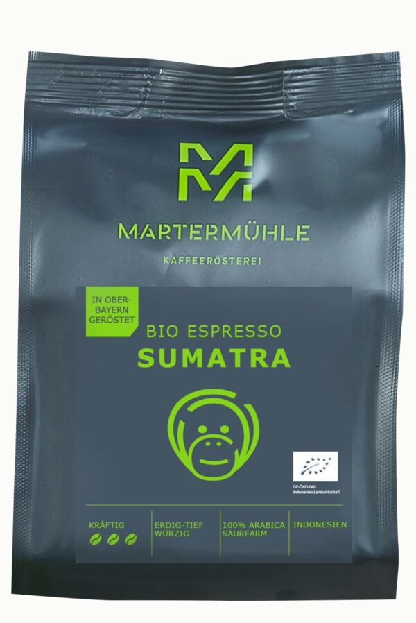 ORGANIC Espresso Sumatra Coffee From  Martermühle On Cafendo
