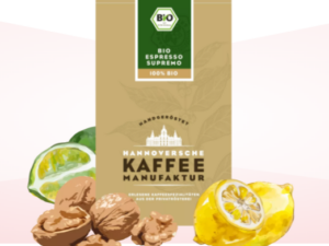 Organic Espresso Supremo Coffee From  Hannoversche Kaffeemanufaktur On Cafendo
