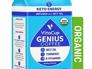 Organic Genius Ground Coffee Coffee From  VitaCup On Cafendo