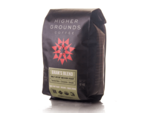ORGANIC GRAN'S HALF-DECAF Coffee From  Higher Grounds On Cafendo