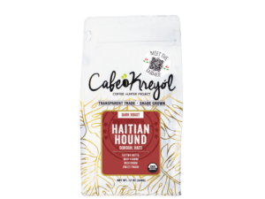 Organic Haitian Hound™ - Haitian Blue™ Dark Roast Coffee From  Cafe Kreyol On Cafendo
