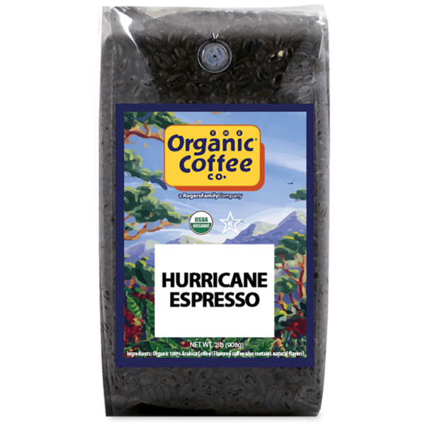 Organic Hurricane Espresso Coffee From  San Francisco Bay Coffee On Cafendo