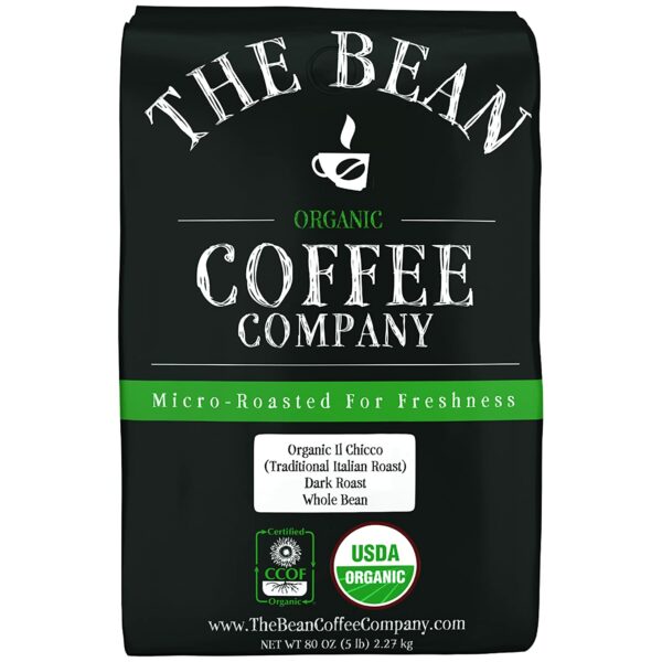 Organic Il Chicco (Traditional Italian Roast) Coffee From  The Bean Coffee Company On Cafendo