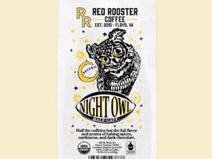 Organic Night Owl Half-Caff Coffee From Red Rooster On Cafendo