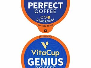 Organic Perfect Low Acid & Genius Coffee Pods Coffee From  VitaCup On Cafendo