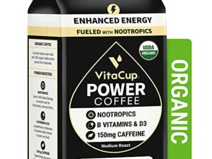 Organic Power Ground Coffee Coffee From  VitaCup On Cafendo