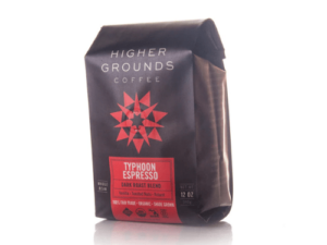 ORGANIC TYPHOON DARK Coffee From  Higher Grounds On Cafendo