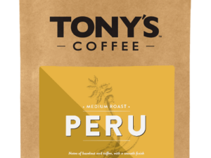 PERU Coffee From  Tony's Coffee On Cafendo