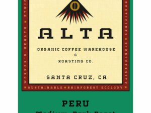 PERU [SOUTH AMERICA] Coffee From  Alta Organic Coffee On Cafendo