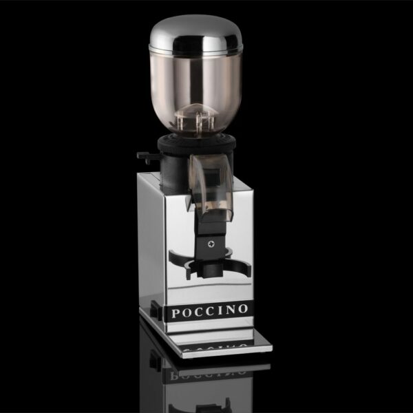 POCCINO Precisa grinder with chrome lid From Poccino On Cafendo