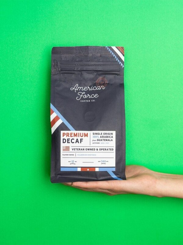 PREMIUM DECAF Coffee From  American Force Coffee Co On Cafendo