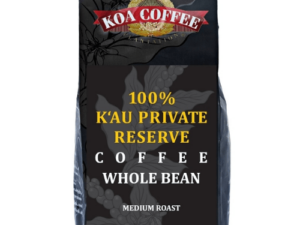 PRIVATE RESERVE MEDIUM ROAST WHOLE BEAN 100% KA'U COFFEE Coffee From  Koa Coffee On Cafendo