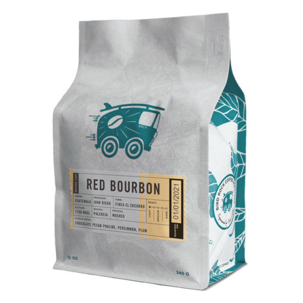 RED BOURBON Coffee From  Bird Rock On Cafendo