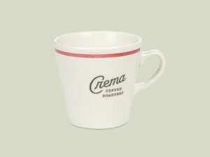 RED STRIPE SECOND HAND CREMA MUG Coffee From  Crema Coffee Roasters On Cafendo