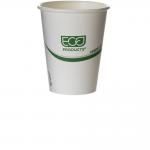 Renewable & Compostable GreenStripe® 8 oz. Hot Cup Coffee From  Barista Pro Shop On Cafendo