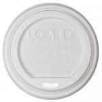 Renewable & Compostable White Lid for 10-20 oz. cups Coffee From  Barista Pro Shop On Cafendo