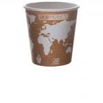 Renewable & Compostable World Art™ 10 oz. Hot Cup Coffee From  Barista Pro Shop On Cafendo