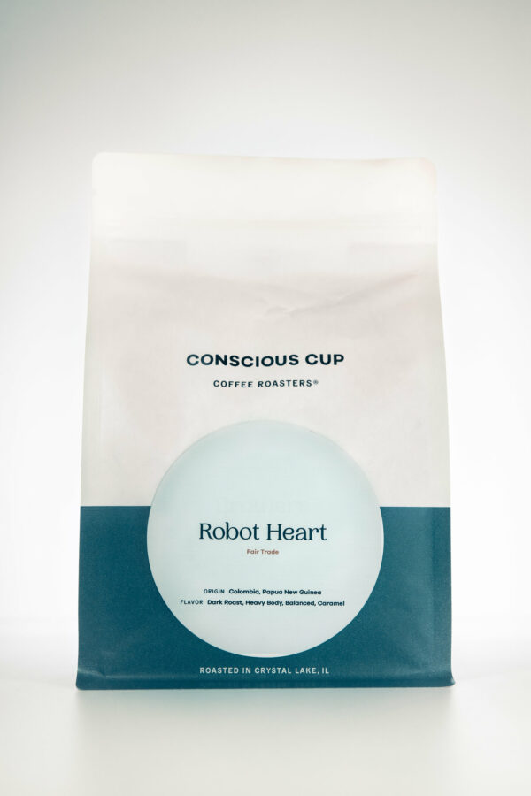 ROBOT HEART Coffee From  Conscious Cup Coffee Roasters On Cafendo