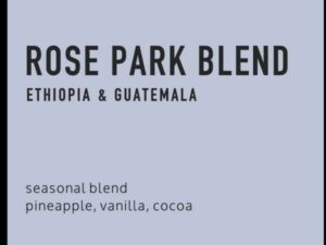 rose park blend Coffee From  Gracest coffee On Cafendo
