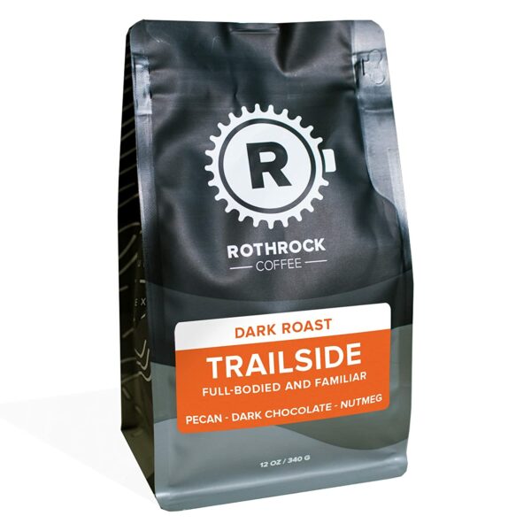 Rothrock Coffee Trailside Dark roast whole bean coffee Brazil blend coffee 12oz Bag Coffee From  Rothrock Coffee On Cafendo