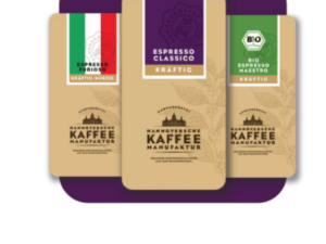 Sample pack of espresso blends Coffee From  Hannoversche Kaffeemanufaktur On Cafendo