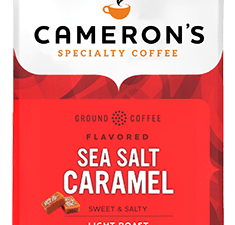 SEA SALT CARAMEL Coffee From  Cameron's Coffee On Cafendo