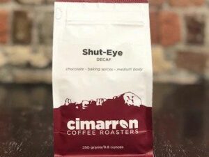 Shut-Eye Decaf Coffee From  Cimarron Coffee On Cafendo