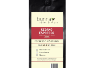 Sidamo Espresso Coffee From  Bunna Coffee - Cafendo